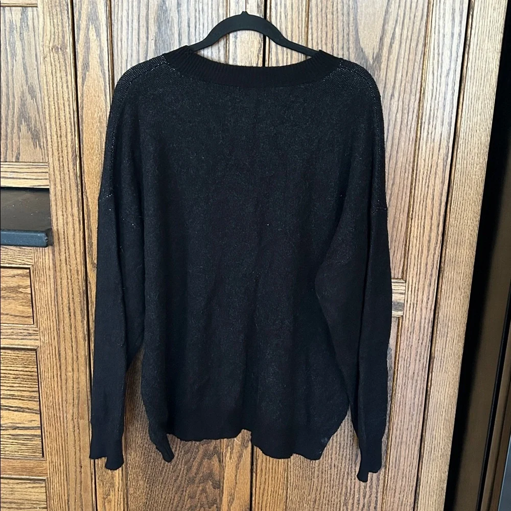 Earthbound Trading Magic Mushroom Sweater‎ Black Xl - Picture 10 of 10
